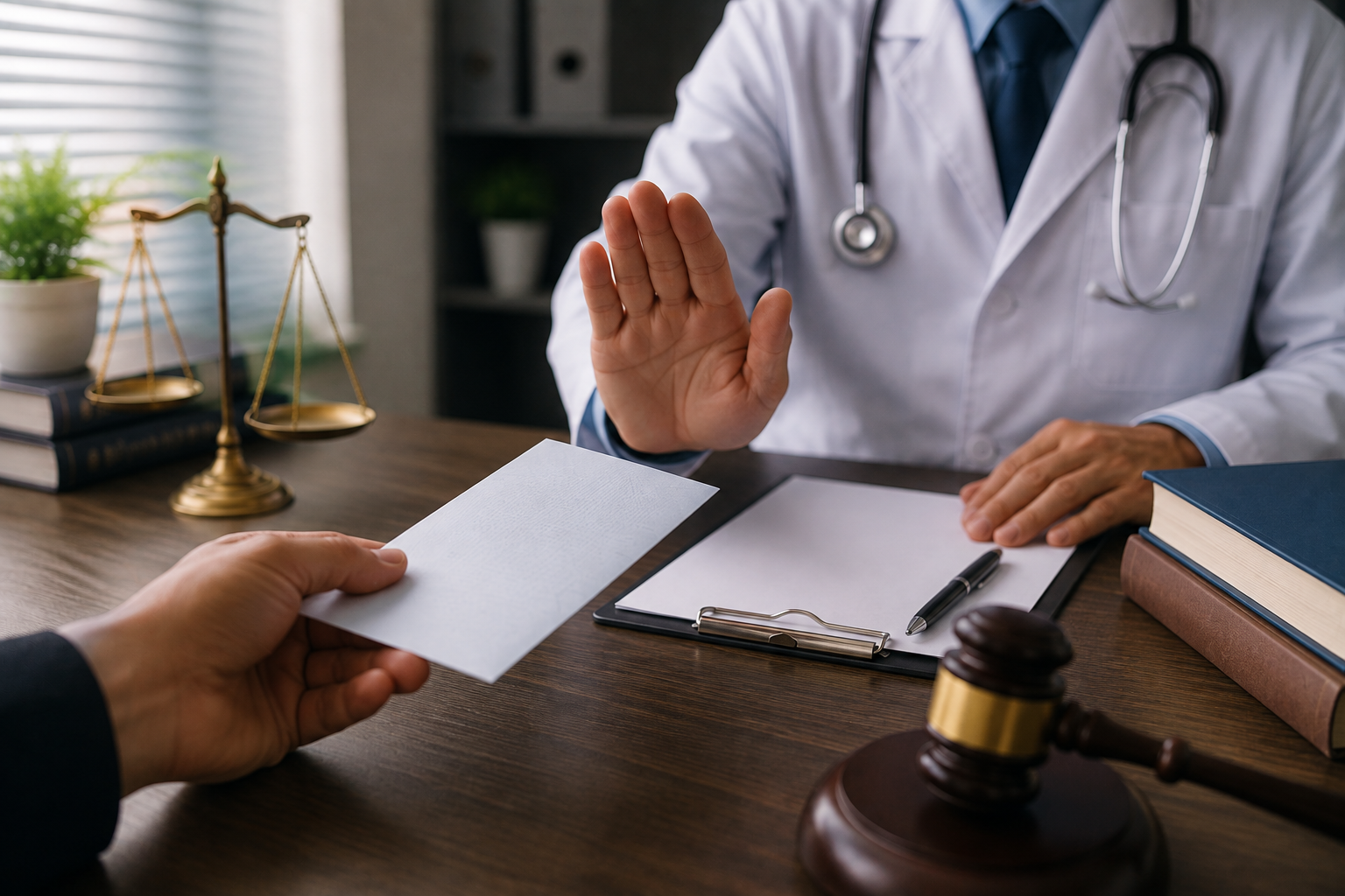 Certificado médico falso